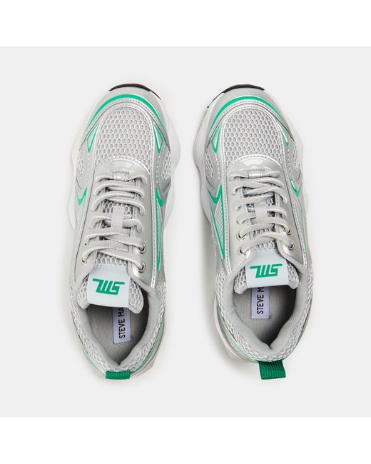 Steve Madden Green Heritage Low-Top Trainers
