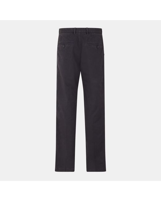 Boss Blue Crigan Straight Fit Trousers for men