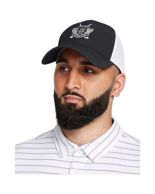 Under Armour Black Under Iso Chill Driver Mesh Cap for men