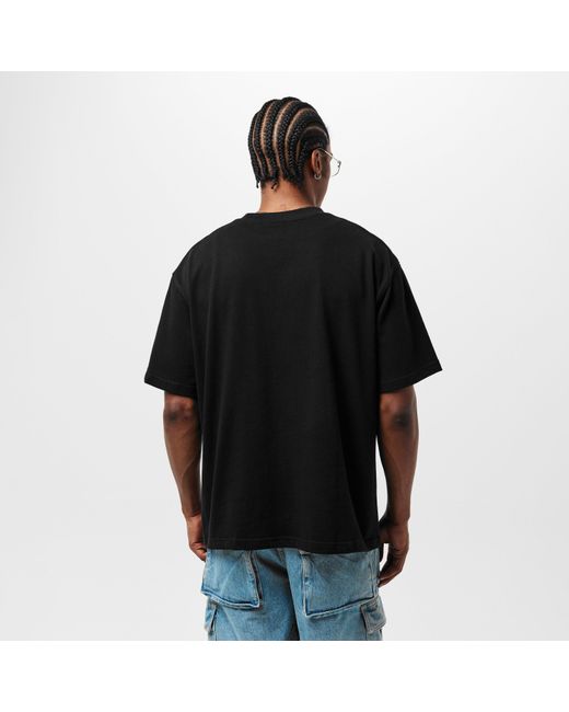 Pleasures Black X Juicy Couture Slogan T-Shirt for men