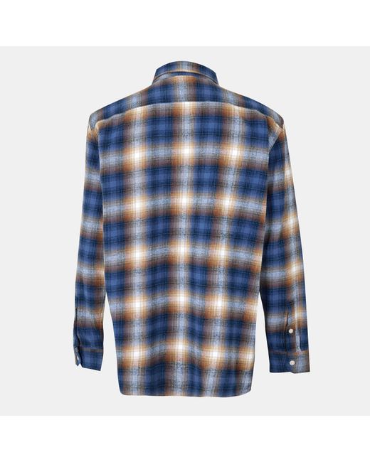 Levi's Blue Jackson Worker Check Shirt for men