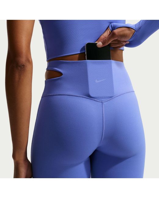 Nike Blue Performance Gym Legging