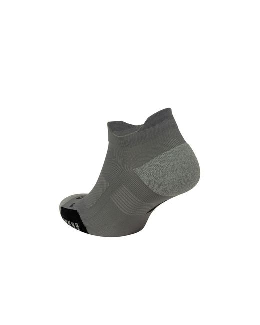 Absolute 360 Gray Performance Running Socks: Low
