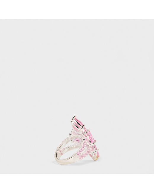 Thomas Sabo Pink Cocktail Ring