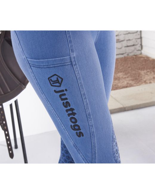 Just Togs Blue Jt Just Jeans Rider Tight