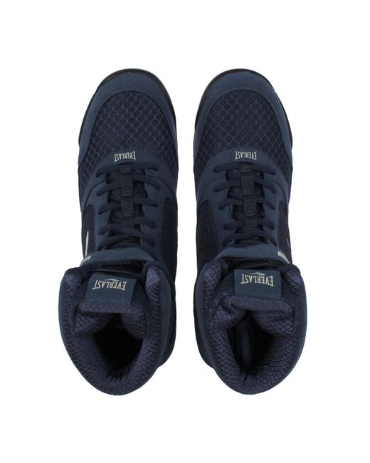 Everlast Blue Pro Elite Boxing Boots for men