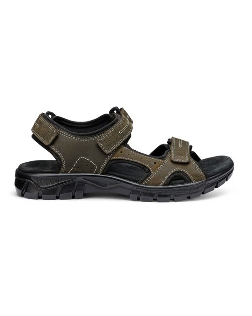 Hotter Black Lorenzo Active Sandals for men