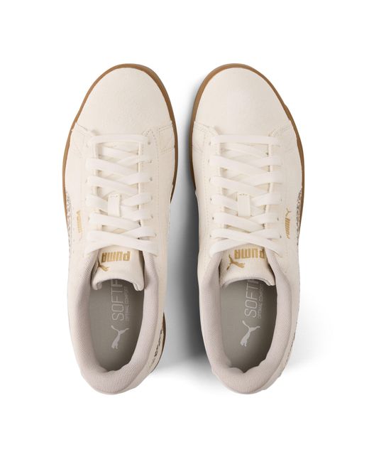 PUMA White Jada Suede Trainers