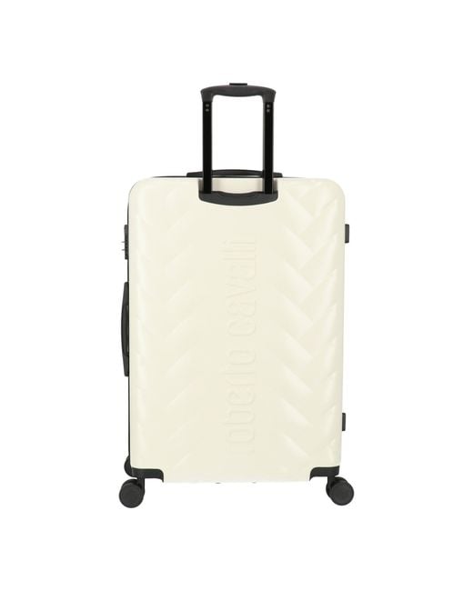 Roberto Cavalli Natural Hard Suitcases