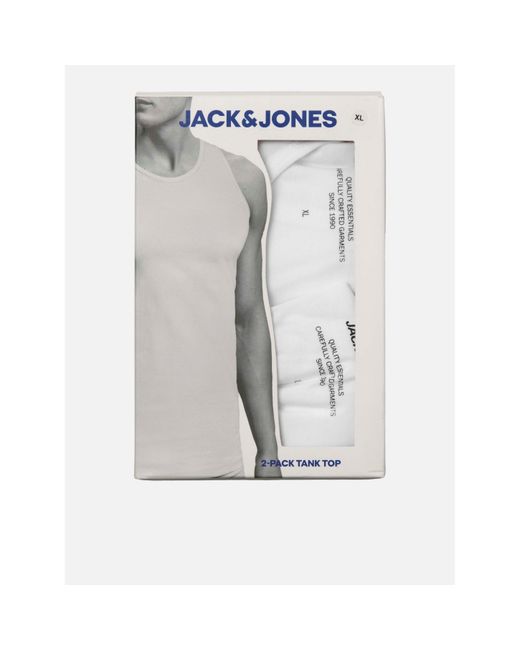 Jack & Jones Blue 2-Pack Vest for men