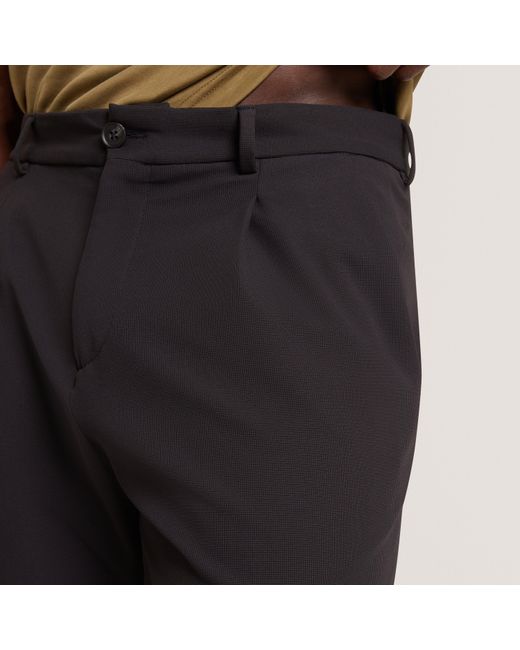 Ted Baker Black Textured Trouser for men