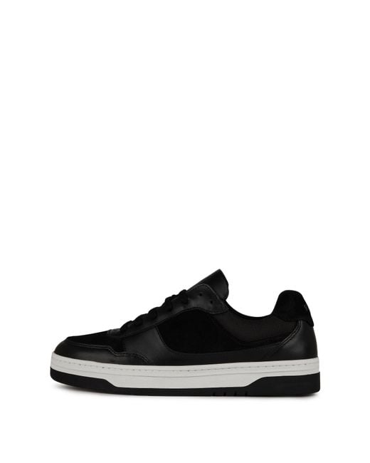 Mallet Black Bennet Trainers for men