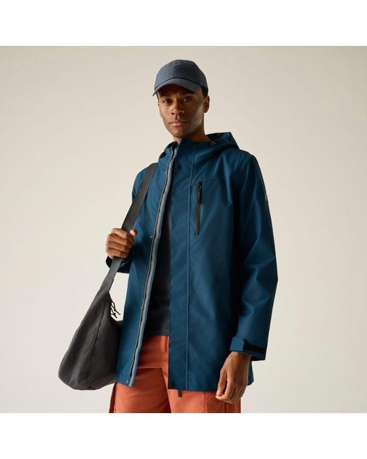 Regatta Blue Daledon Waterproof Isotex Jacket for men