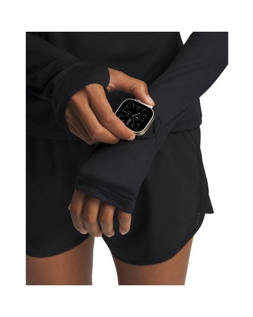 Under Armour Black Velociti Half Zip Long Sleeve Running Top