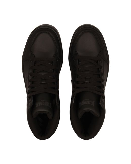 Lonsdale Black Canons Trainers for men