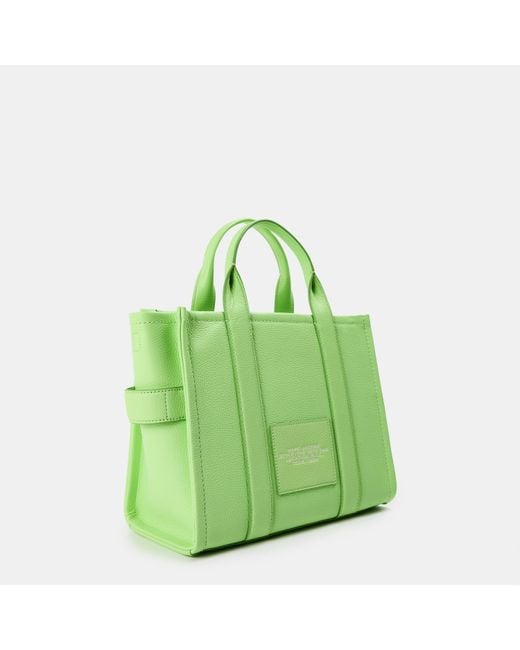 Marc Jacobs Green Medium Leather Tote Bag