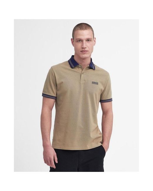 Barbour Brown Tracker Polo Shirt for men