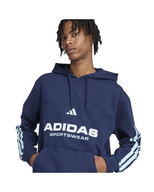 Adidas Blue House Of Tiro Nations Pack Hoodie Adults for men