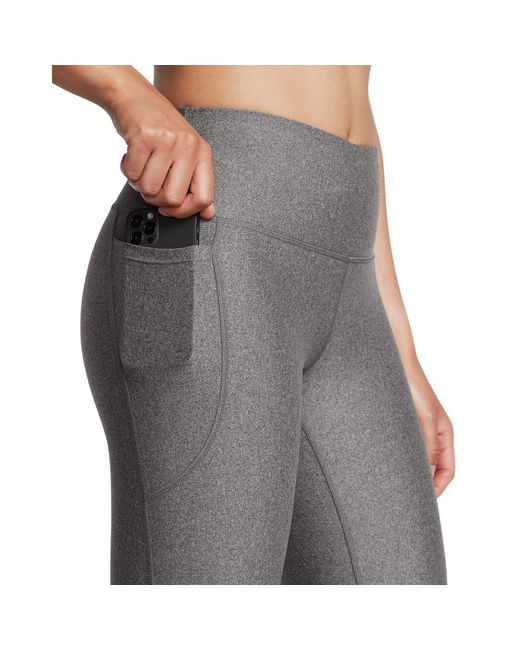 Under Armour Gray Tech No-Slip Waistband Ankle Leggings