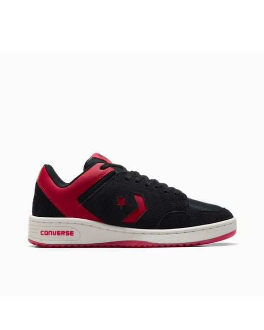 Converse Red Weapon Suede High-Top Trainers