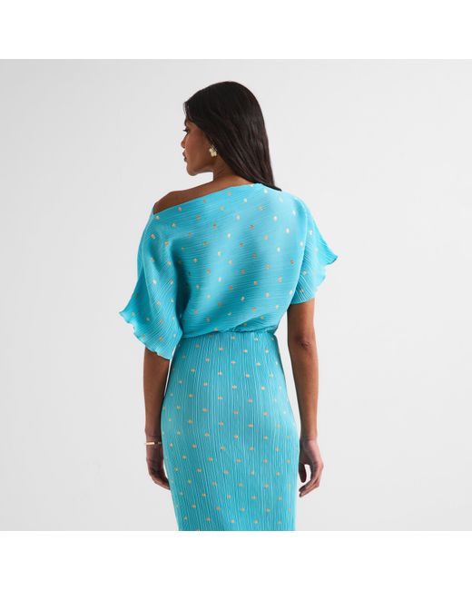 Never Fully Dressed Blue Tilly Long Maxi Dress