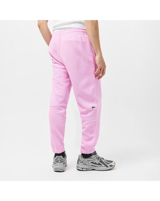 Lacoste Pink Jogging Bottoms for men