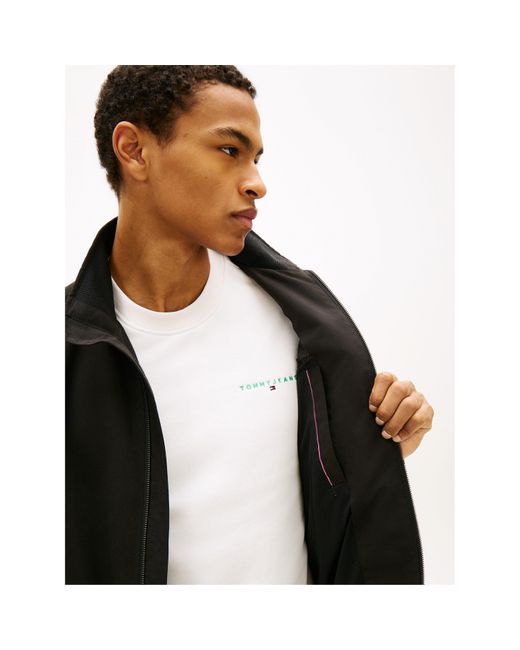 Tommy Hilfiger Black Harrington Jacket for men