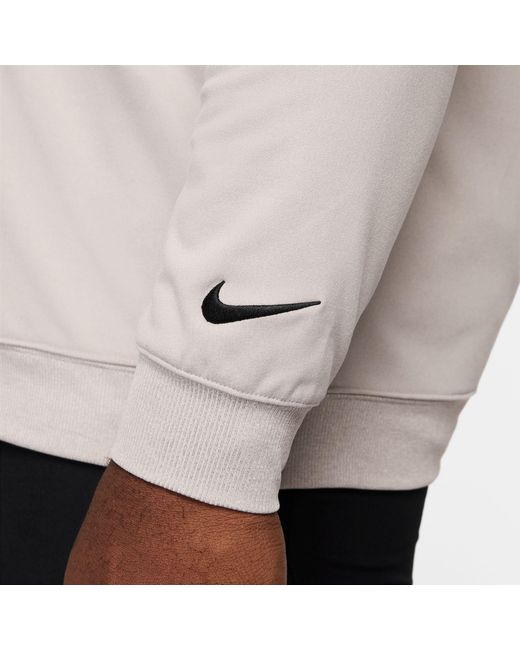 Nike Gray Tour Half Zip Golf Top for men