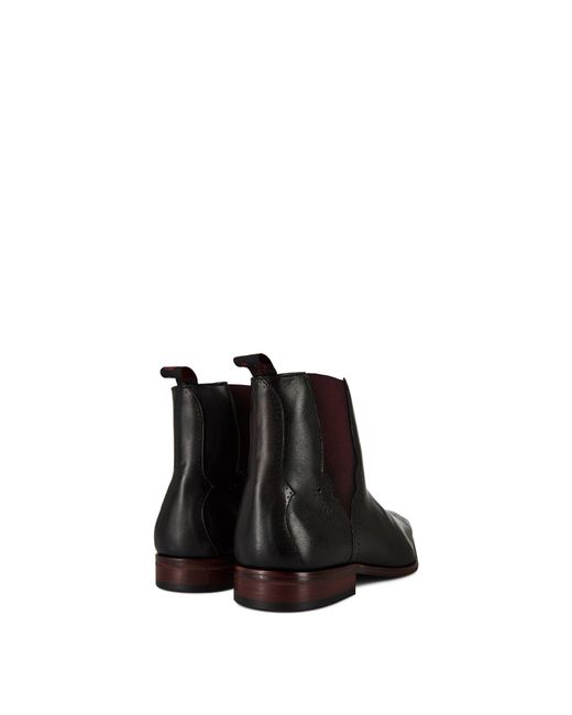 Jeffery West Black Scarface Navegante Chelsea Boots for men