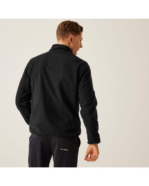 Regatta Black Crinkle Hooded Jacket for men