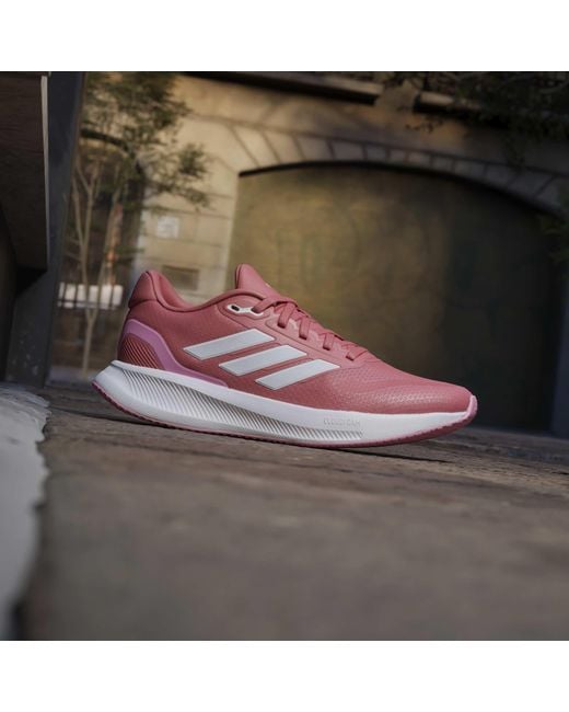 Adidas Pink Runfalcon 5 Running Shoes