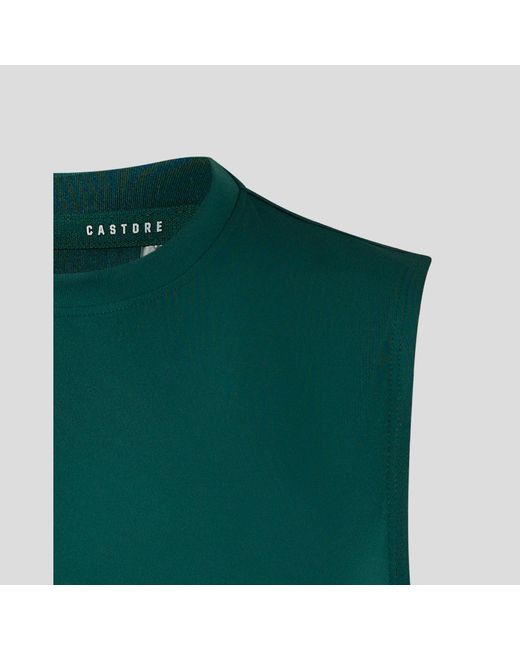 Castore Green Strappy Muscle Vest for men