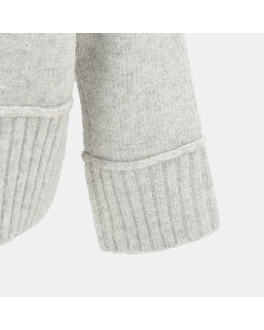 Miso Gray High Neck Jumper