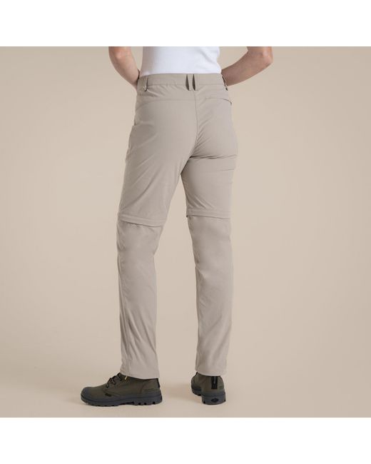 Craghoppers Natural Nosilife Pro Convertible Iii Lightweight Trousers