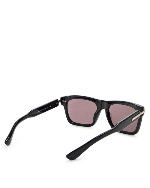 McQueen Gray Rectangle Sunglasses for men
