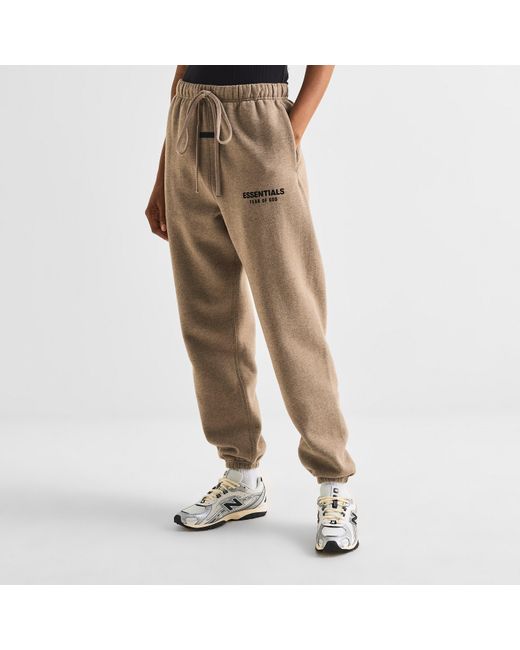 Fear Of God Natural Closed Hem Fleece Joggers
