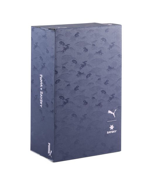 PUMA Blue Velocity Nitro 4 Saysky Running Shoes
