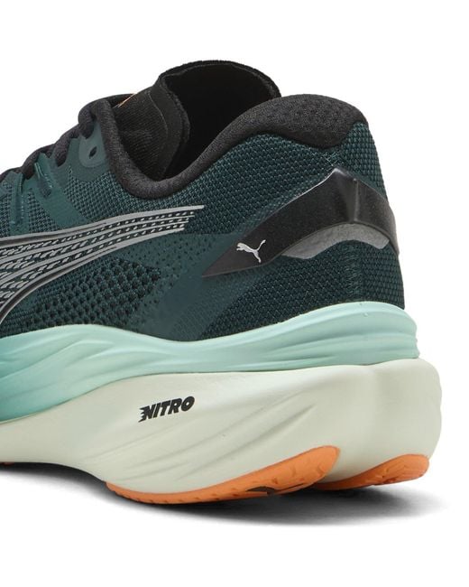 PUMA Blue Deviate Nitro 3 Running Shoes for men