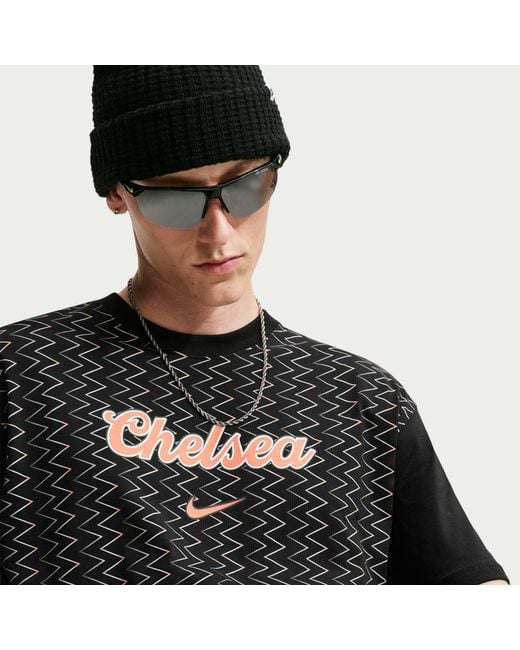 Nike Black Cfc Rve T-Shirt Sn63 for men
