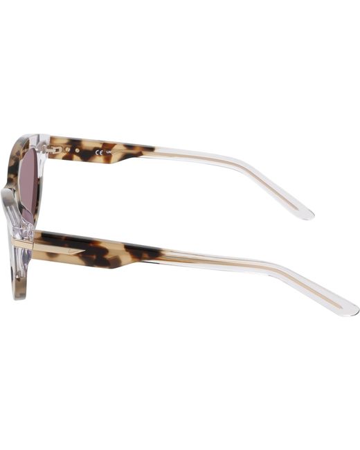 Nike Brown Crescent Fawn Cat Eye Sunglasses