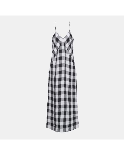 Barbour Blue Maya Midi Dress