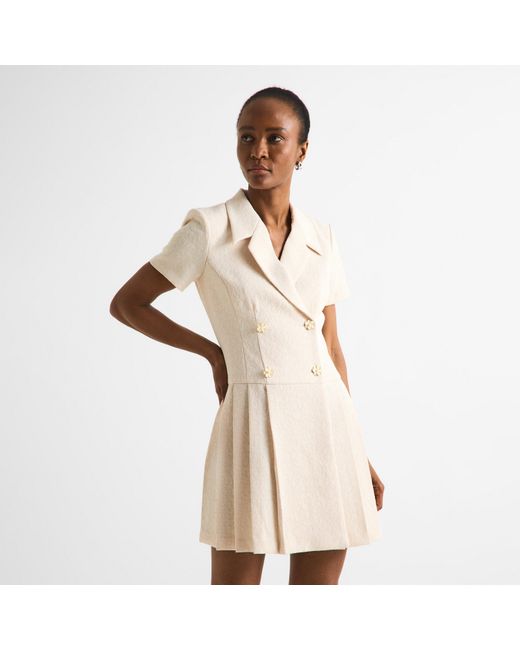 Karl Lagerfeld Natural Blazer Dress