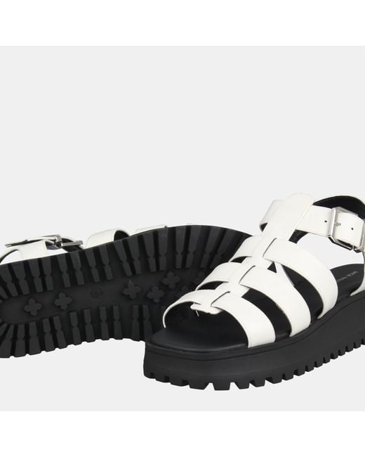 Jack Wills White Gladiator Sandals