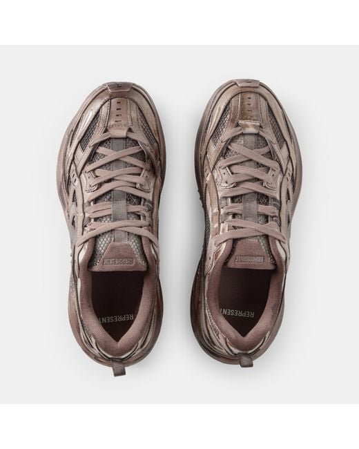 Represent Brown Chunky Trainers for men
