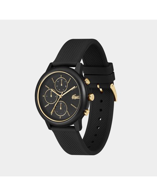 Lacoste Black 12.12 Move Multifunction Watch for men