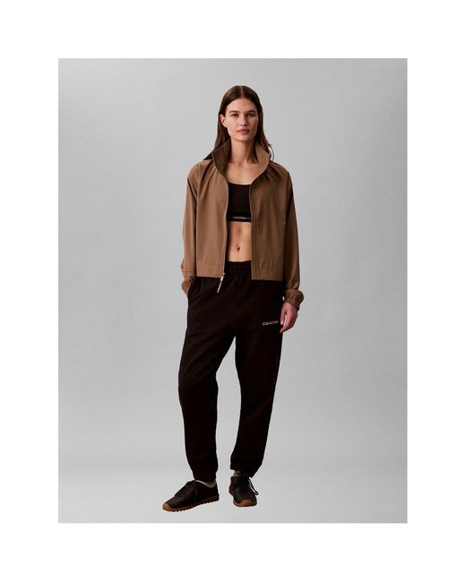 Calvin Klein Brown Windbreaker