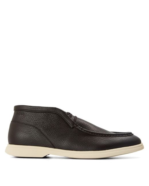 Boss Brown Sienne Desb Chukka Boots for men