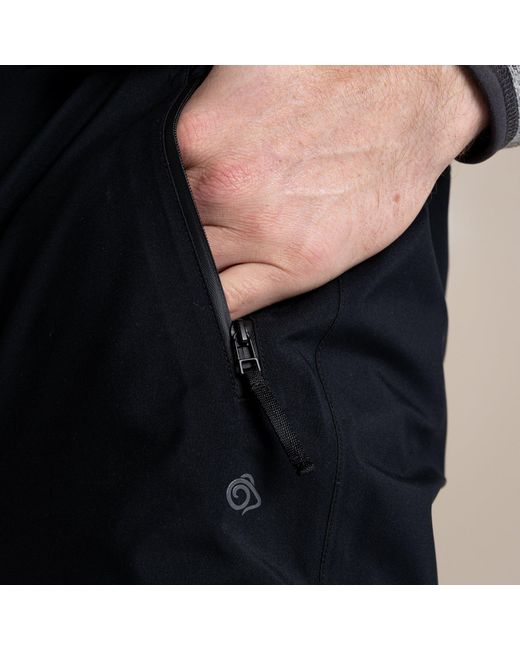 Craghoppers Blue Nogals Gore Straight Leg Trousers for men
