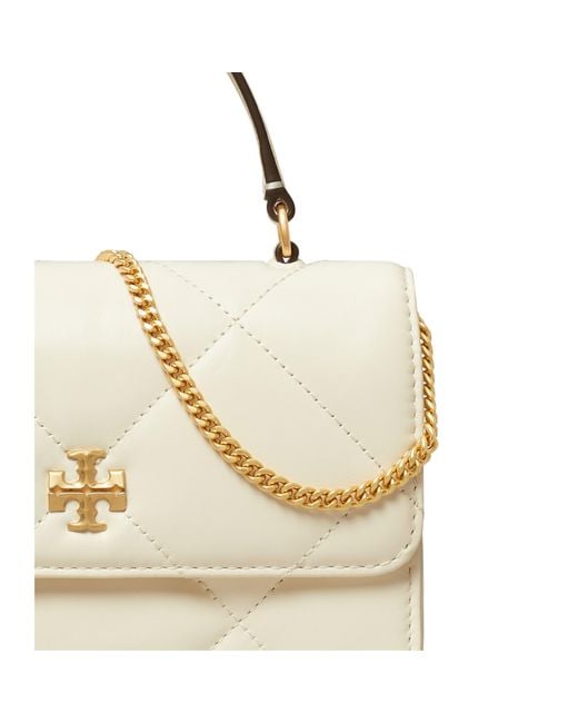 Tory Burch Natural Top Handle Bag