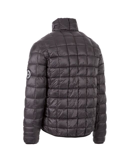 DLX Gray Asher Tailored Fit Insulated Puffer Jacket for men